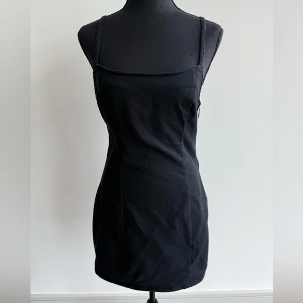 H&M | Dresses | Hm Denim Black Mini Dress | Poshmark